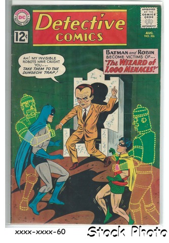 Detective Comics #306 © August 1962, DC Comics